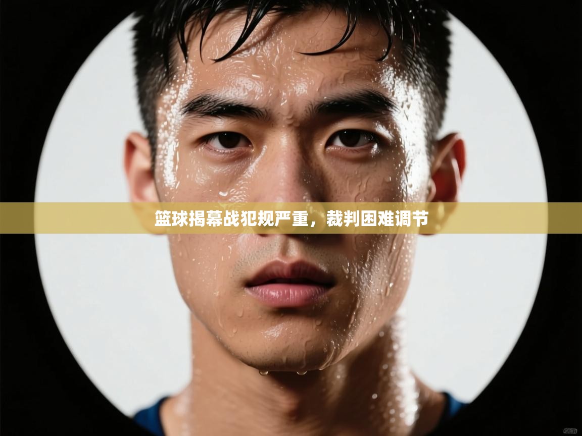 篮球揭幕战犯规严重，裁判困难调节  第1张
