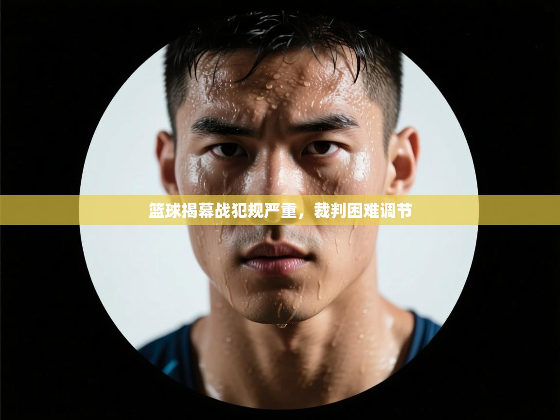 篮球揭幕战犯规严重，裁判困难调节  第2张